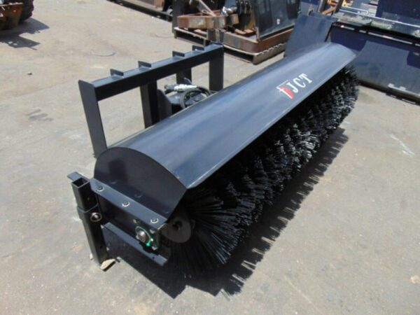 New 2024 Skid Steer Street Sweeper Broom attachment – 78″ wide - Image 2