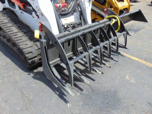 2023 WILDCAT 72″ GRAPPLE Skid Steer Attachment ROOT RAKE GRAPPLE ATTACHMENT