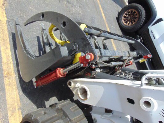 2023 WILDCAT 72″ GRAPPLE Skid Steer Attachment ROOT RAKE GRAPPLE ATTACHMENT - Image 2