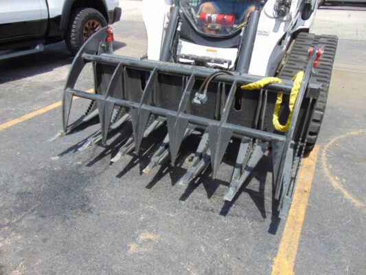 2023 WILDCAT 72″ GRAPPLE Skid Steer Attachment ROOT RAKE GRAPPLE ATTACHMENT - Image 3