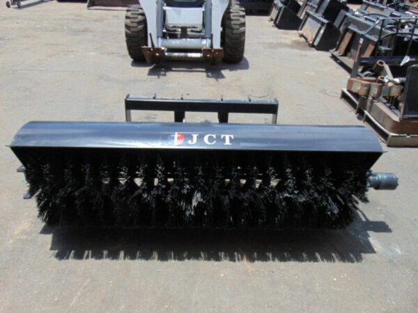 New 2024 Skid Steer Street Sweeper Broom attachment – 78″ wide - Image 3